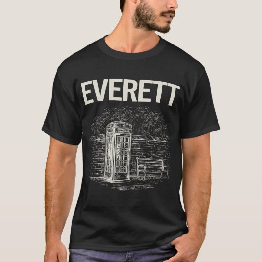 telefooncel Everett T-shirt (Voorkant)