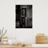 Telefooncel nr. 9 poster (Keuken)