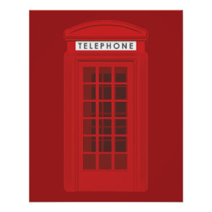 Telefooncel Perfect Poster
