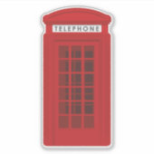 Telefooncel Sticker (Voorkant)