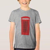 Telefooncel Tri-Blend Shirt (Voorkant)