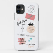 Telefoondraagtas met een doel Case-Mate iPhone case (Achterkant)
