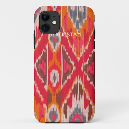 Telefoondraagtas van Ikat-stof Case-Mate iPhone Case (Achterkant)