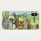 Telefoondraagtas voor hondenliefhebbers cel - iPho Case-Mate iPhone Case (Achterkant (horizontaal))