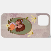 Telefoondraagtas voor moeder en kind ter illustrat Case-Mate iPhone case (Achterkant (horizontaal))