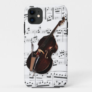 Telefoongeval. Muziek met dubbele bass en vel. Kie iPhone 11 Hoesje