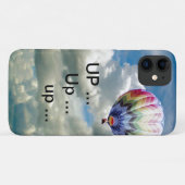 Telefoongeval - omhoog Rainbow-ballon Case-Mate iPhone Case (Achterkant (horizontaal))