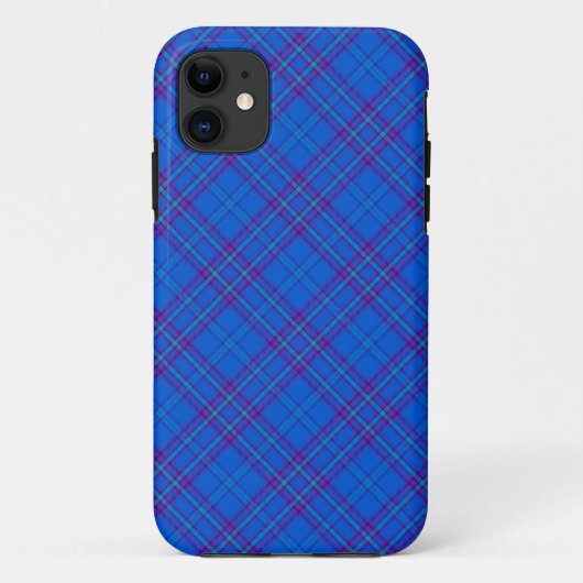 Telefoongeval - paars-blauw voor de marine Case-Mate iPhone case (Achterkant)