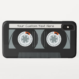 Telefoongevallen met aangepaste tapetape voor Retr iPhone XS Max Hoesje