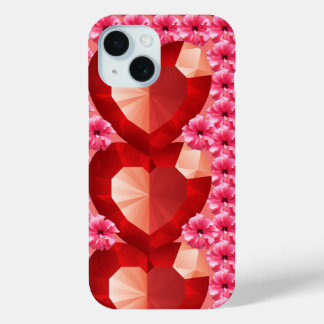 "Telefoonhoes met Heart Design – Stijlvol & Besche