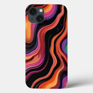 Telefoonhoes met hemelse wervelingen iPhone 13 hoesje
