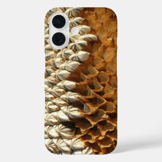 Telefoonhoesje - Gedroogde zonnebloemhoofdje Case-Mate iPhone Case (Achterkant)