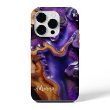 Telefoonhoesje Hars, Burl Wood Design