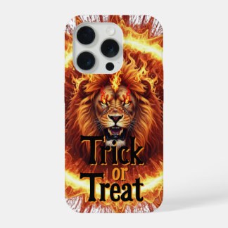 Telefoonhoesje Lion King, Fiery Lion Telefoonhoesj iPhone 15 Pro Hoesje