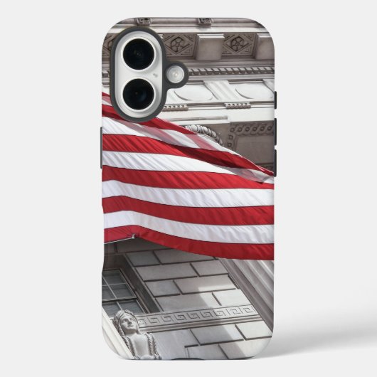Telefoonhoesje met Amerikaanse vlag Case-Mate iPhone Case (Achterkant)