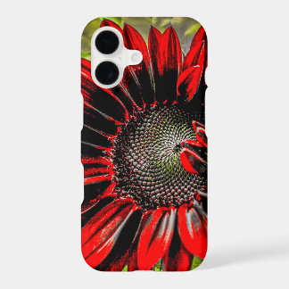 Telefoonhoesje met een zonnebloem ontwerp