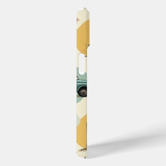 Telefoonhoesje met reispatroon Case-Mate iPhone case (Achterkant / Rechts)