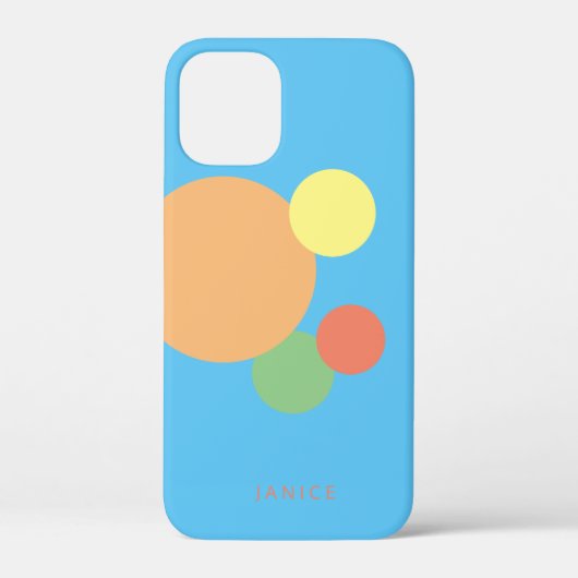 Telefoonhoesje minimaal abstracte regenboog confet Case-Mate iPhone case (Achterkant)