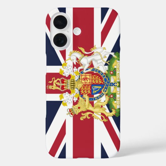 Telefoonhoesje onder Britse vlag Case-Mate iPhone Case (Achterkant)