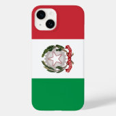 Telefoonhoesje onder Italiaanse vlag Case-Mate iPhone Case (Achterkant)