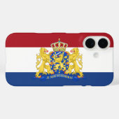 Telefoonhoesje onder Nederlandse vlag Case-Mate iPhone Case (Achterkant (horizontaal))