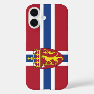 Telefoonhoesje onder Noorse vlag iPhone 16 Hoesje