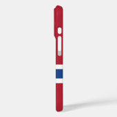 Telefoonhoesje onder Noorse vlag Case-Mate iPhone Case (Achterkant / Links)