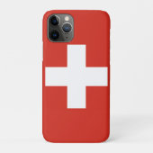 Telefoonhoesje onder Zwitserse vlag Case-Mate iPhone Case (Achterkant)