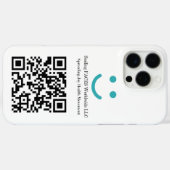 Telefoonhoesje QR Case-Mate iPhone Case (Achterkant (horizontaal))
