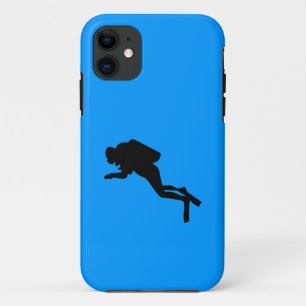 Telefoonhoesje - Scuba Diver iPhone 11 Hoesje