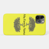 Telefoonhoesje - stamboom en naam Case-Mate iPhone case (Achterkant (horizontaal))