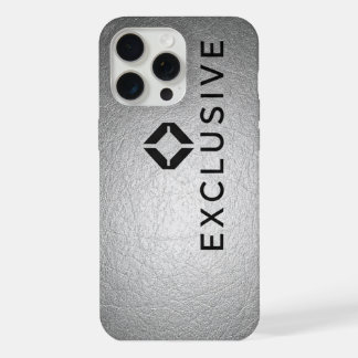 Telefoonhoesjes Exclusief Zilver iPhone 15 Pro Max Hoesje