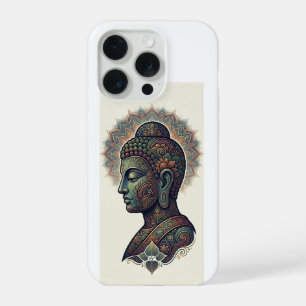 TelefoonhoesjeVreedzame Boeddha Dhamma Kunst - [Pr iPhone 15 Pro Hoesje