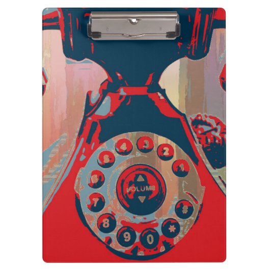 Telefoonklembord Retro Klembord (Voorkant)