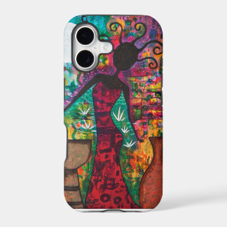 Telefoonkoffer voor Afrikaanse Lady