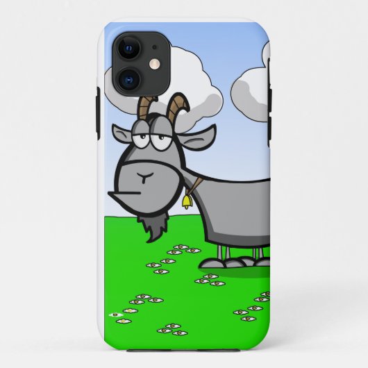 Telefoonkoffer voor oude geit cartoon Case-Mate iPhone case (Achterkant)