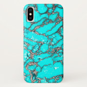 Telefoonnummer 12 Turquoise Case-Mate iPhone Case (Achterkant)