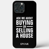Telefoonnummer Epique Realty Case-Mate iPhone Case (Achterkant)