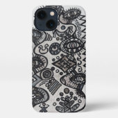 Telefoonnummer iPhone Hoesje (Achterkant)