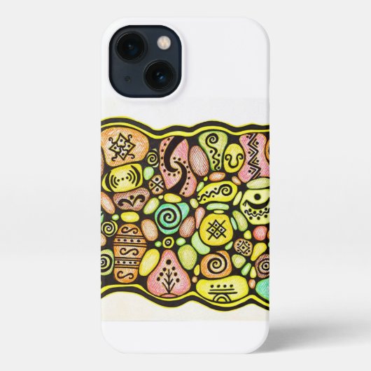 Telefoonnummer iPhone Hoesje (Achterkant)