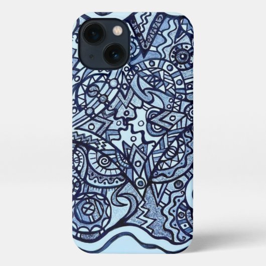 Telefoonnummer iPhone Hoesje (Achterkant)