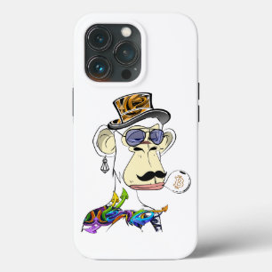 Telefoonnummer nft aap iPhone 13 pro hoesje