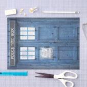 Telefoonnummer politie Openbare telefooncel Tissuepapier (Craft)