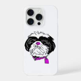 Telefoonnummer Shih Tzu iPhone 15 Pro Hoesje