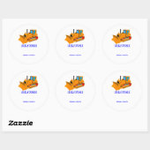 Telefoonnummer stickers (Vel)