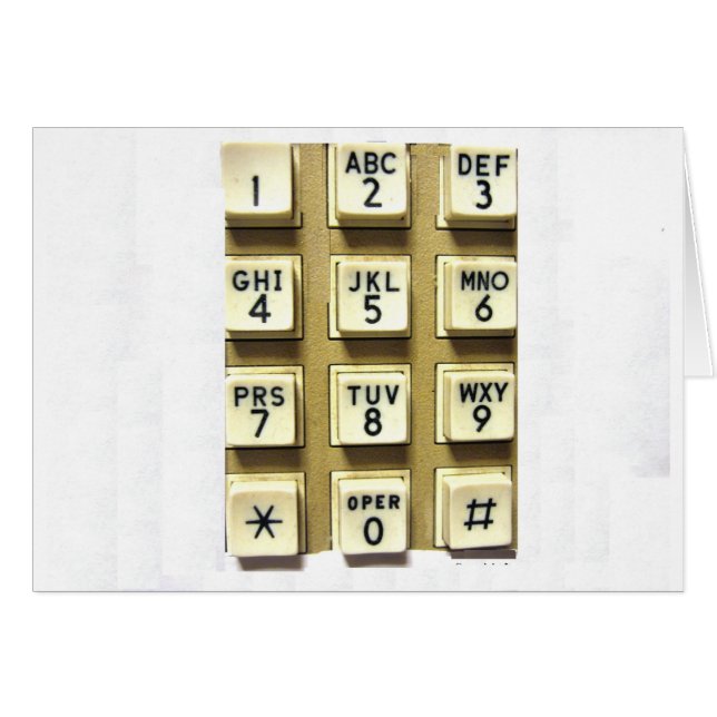 Telefoonnummers (Voorkant Horizontaal)