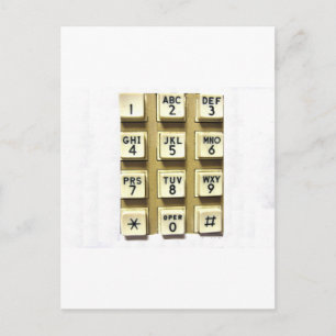 Telefoonnummers Briefkaart