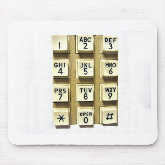 Telefoonnummers Muismat (Voorkant)