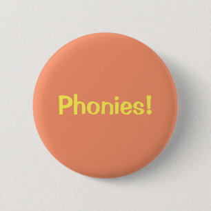 Telefoons! Knoop Ronde Button 5,7 Cm