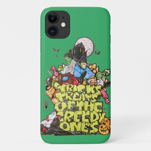 Telefoons monsters Case-Mate iPhone case (Achterkant)